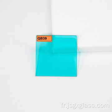 Choisissez le type d'absorption Verre optique bleu QB39